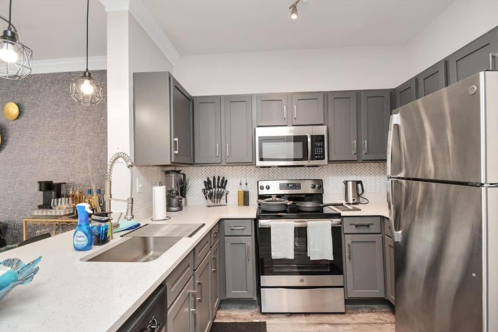 Luxury 1Br Apt ,Nrg ,Downtown ,Med Center,Galleria Houston Esterno foto